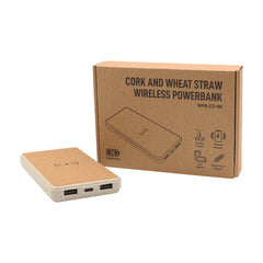 Custom Printed Wireless Powerbank 8000Mah | Logo Branding Corporate Gift | UAE Delivery | Yalla Printing UAE