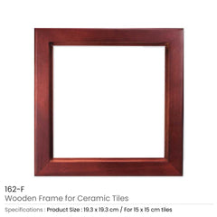Custom Printed Wooden Photo Frame For Tiles | Logo Branding Corporate Gift | UAE Delivery | Yalla Printing UAE