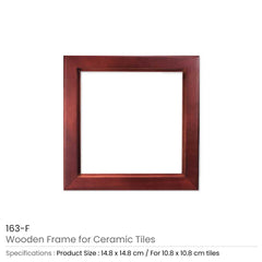 Custom Printed Wooden Photo Frame For Tiles | Logo Branding Corporate Gift | UAE Delivery | Yalla Printing UAE