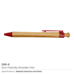 Custom Printed Wooden Pens - Bamboo | Logo Branding Corporate Gift | UAE Delivery | Yalla Printing UAE
