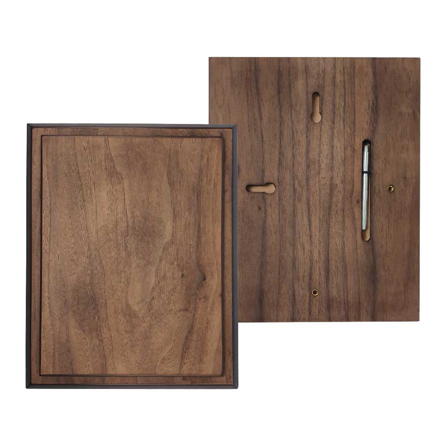 Vertical Wooden Plaque with Box | Corporate Recognition Gift – Yalla Printing UAE