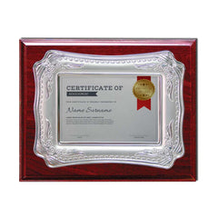 Custom Printed Wooden Plaques With Silver Spanish Plate | Exhibitions, Conferences, Corporate Events | Yalla Printing UAE