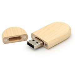 Custom Printed Wooden USB Flash Drives 4Gb, 8Gb, 16Gb, 32Gb, 64Gb | Logo Branding Corporate Gift | UAE Delivery | Yalla Printing UAE