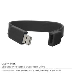 Custom Printed Wristbands USB Flash Drives | Logo Branding Corporate Gift | UAE Delivery | Yalla Printing UAE
