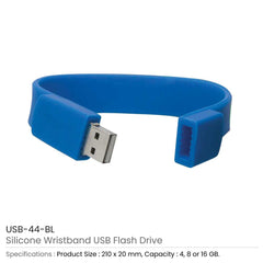 Custom Printed Wristbands USB Flash Drives | Logo Branding Corporate Gift | UAE Delivery | Yalla Printing UAE