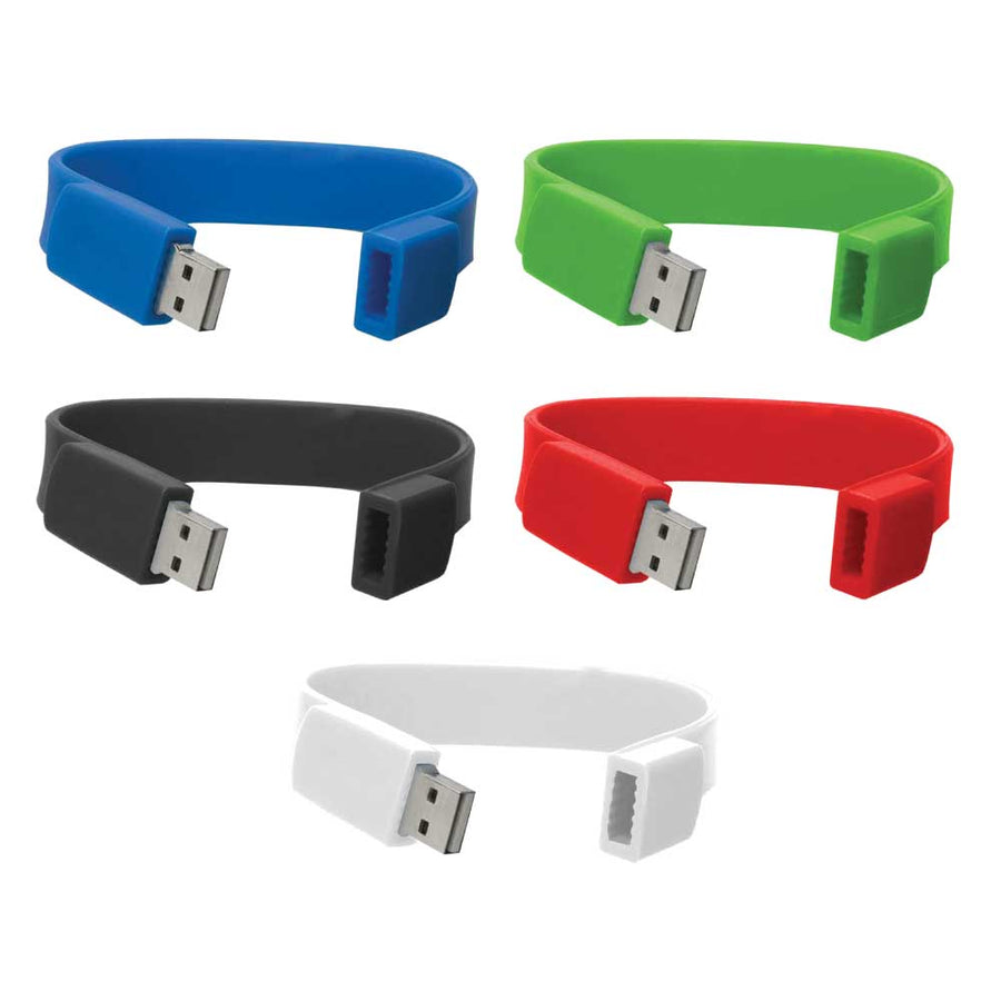 Wristbands USB Flash Drives | Logo Branding Flash Drive – Yalla Printing UAE