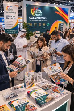 Premium A4 Brochure Printing UAE – Vibrant Double-Sided Corporate Brochures with Free Design Support | Professional Business Printing | Free Design Support | Yalla Printing UAE