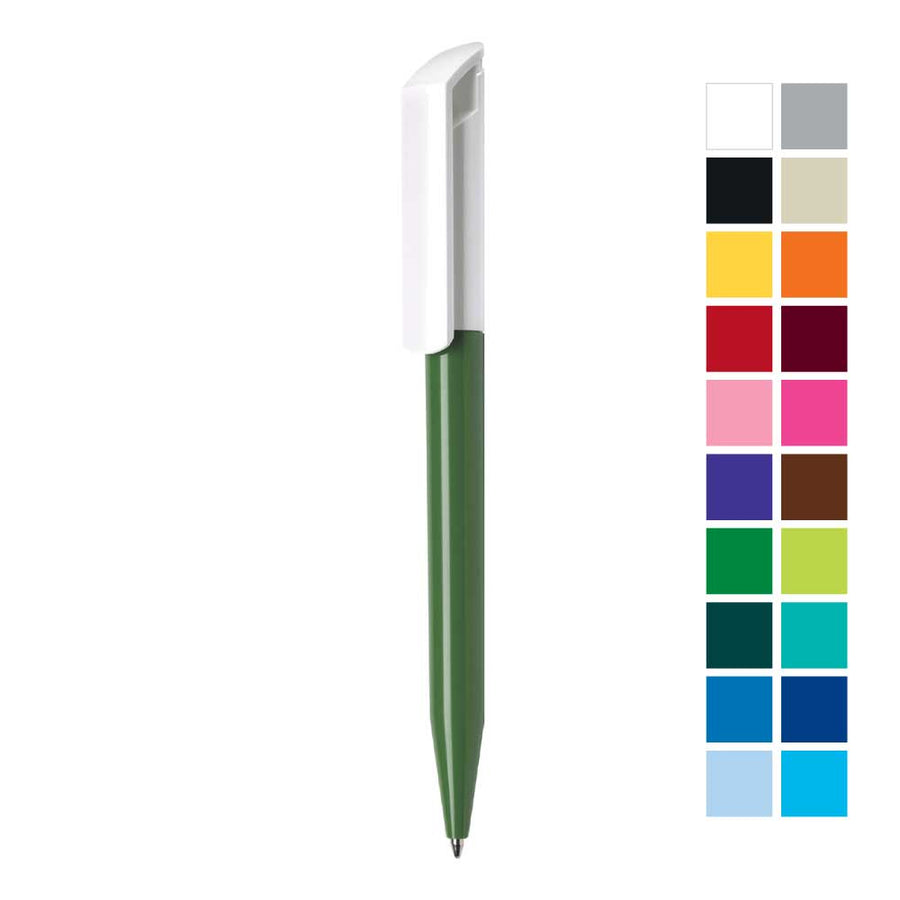 Custom Printed Maxema Zink Pens Colored Barrel | Logo Branding Corporate Gift | UAE Delivery | Yalla Printing UAE