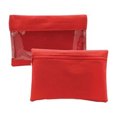 Zipper Pouch with Transparent Window – Yalla Printing UAE