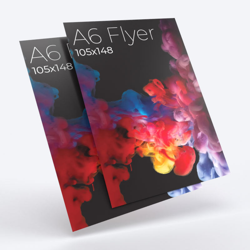 A6 Double-Sided Flyer – Compact, Versatile Marketing Tool with Premium Full-Color Printing | Yalla Printing