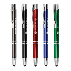 Custom Printed Aluminum Pens With Stylus | Exhibitions, Conferences, Corporate Events | Yalla Printing UAE