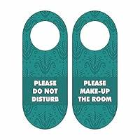 Custom Door Hanger Sign – Double-Sided, 350 GSM, Matt Lamination, 4-Color Print | 22.8 x 8 cm - Yalla Printing