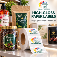 High-Gloss Paper Labels — Yalla Printing product image 4