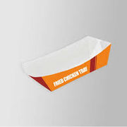 Fried Chicken Tray – Food Grade, 250 GSM, 4-Color, 1-Side Varnish (20x12x5 cm) | Yalla Printing - Yalla Printing