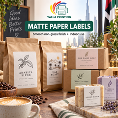 Matte Paper Labels — Yalla Printing product image 4