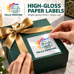High-Gloss Paper Labels — Yalla Printing product image 5