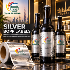 Silver BOPP Labels — Yalla Printing product image 7
