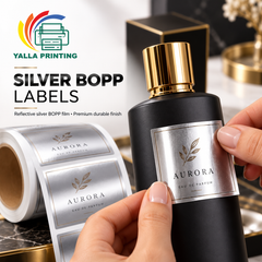 Silver BOPP Labels — Yalla Printing product image 6