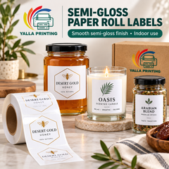 Semi-Gloss Paper Labels — Yalla Printing product image 4