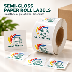 Semi-Gloss Paper Labels — Yalla Printing product image 2