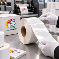 Crystal Clear Polypropylene Labels — Yalla Printing product image 5
