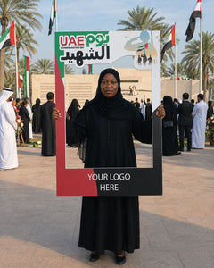Commemoration Day Selfie Frame 80x120cm | Customized Martyrs’ Day Photo Booth Prop – Yalla Printing UAE