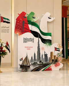 UAE National Day 2026 Heritage Landmark Cutout – Design 8 – Yalla Printing UAE