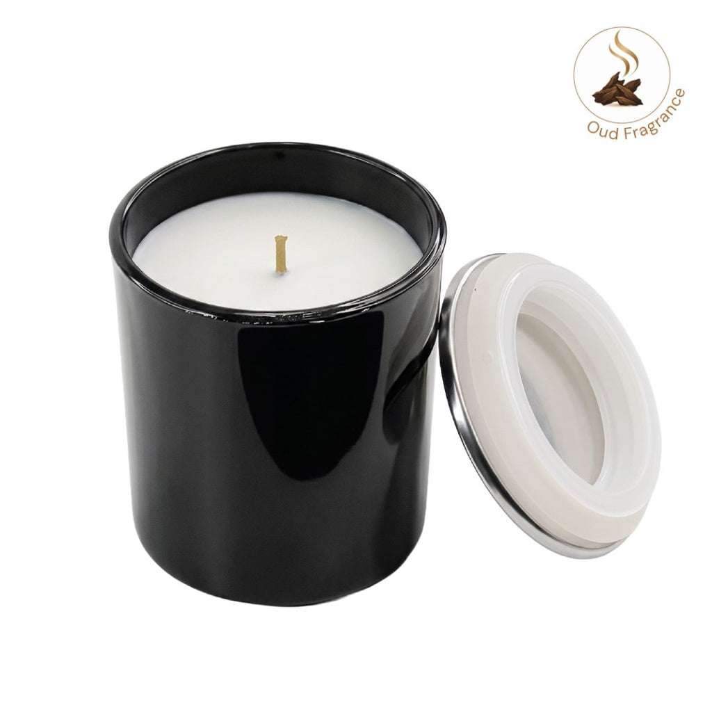 Custom Printed SHAMS - Arabian Oud Scented Candle with Metal Lid | Exhibitions, Conferences, Corporate Events | Yalla Printing UAE