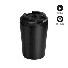 MILOS - Hans Larsen Double Wall Coffee Mug 350 ml - Black