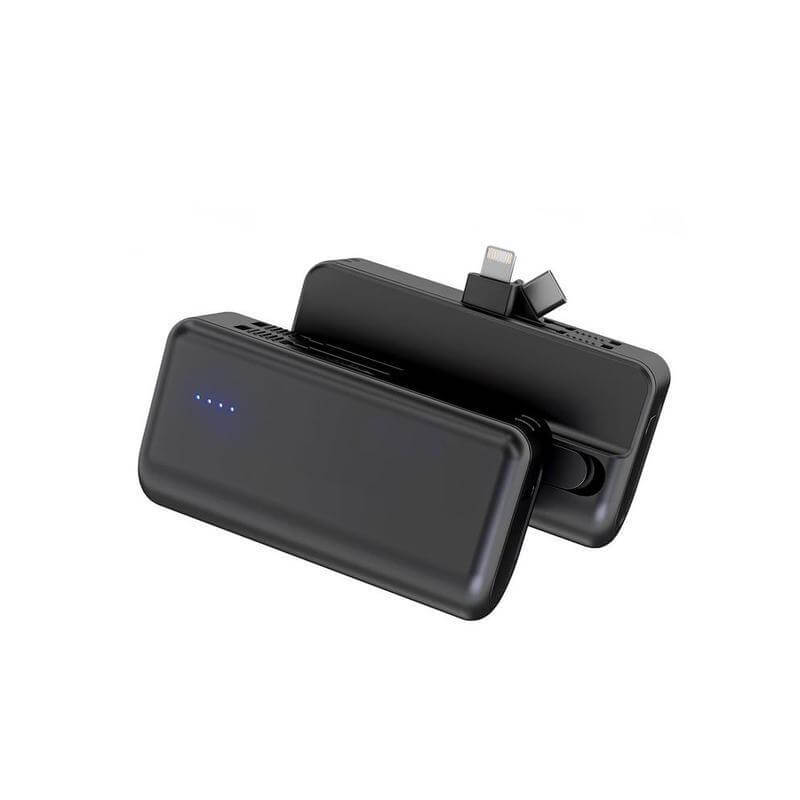 Custom Printed CAPSULE - @memorii® 4500mAh Mini Powerbank with Inbuilt Cable and Phone Stand | Exhibitions, Conferences, Corporate Events | Yalla Printing UAE