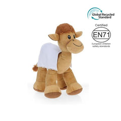 Custom Printed eco-neutral® GRS Recycled Camel Plush Toy (EN71 tested) - 30cms – Personalized eco-neutral® GRS Recycled Camel Plush Toy (EN71 tested) - 30cms | Yalla Printing, Dubai UAE