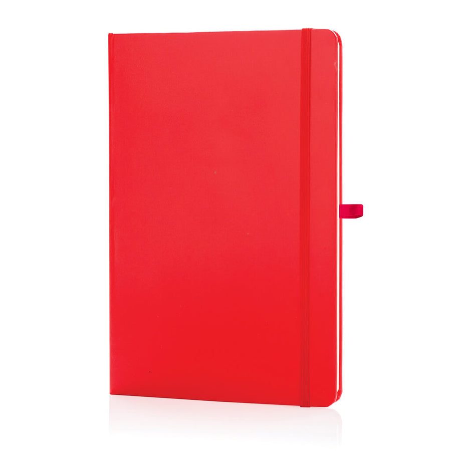 Custom Printed Bukh - Santhome A5 Hardcover Ruled Notebook With Black Spots | Exhibitions, Conferences, Corporate Events | Yalla Printing UAE
