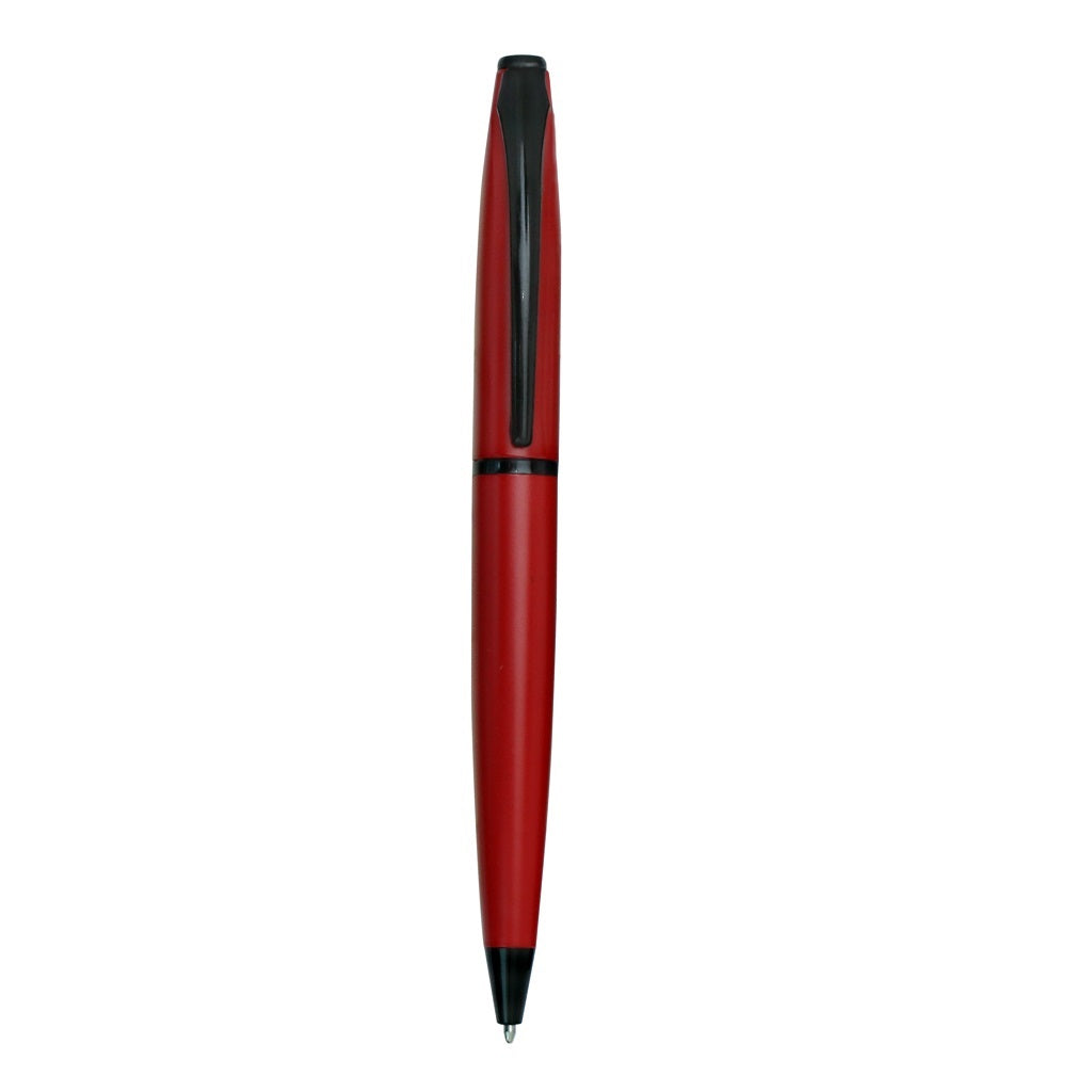 Custom Printed Mons - Twist Metal Ballpen Red - Stainless Steel | Logo Branding Corporate Gift | UAE Delivery | Yalla Printing UAE