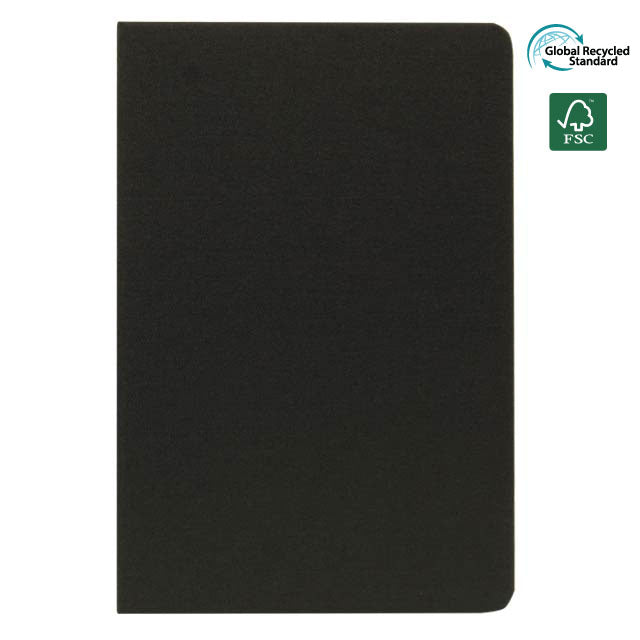 Custom Printed ORSHA - SANTHOME A5 rPET & FSC Certified Notebook - Black (Anti-Microbial) – Personalized ORSHA - SANTHOME A5 rPET & FSC Certified Notebook - Black (Anti-Microbial) | Yalla Printing, Dubai UAE