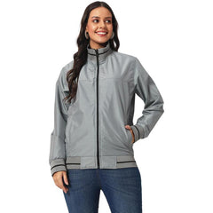 Custom Printed VARSITY - SANTHOME Women's Lightweight Reversible Bomber Jacket – Personalized VARSITY - SANTHOME Women's Lightweight Reversible Bomber Jacket | Yalla Printing, Dubai UAE