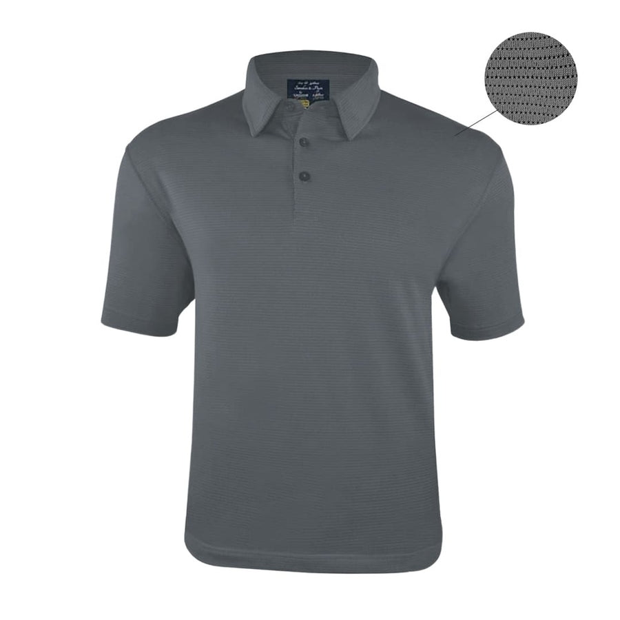 Sandies & Putt - Santhome Men's Golf Polo With UV Protection
