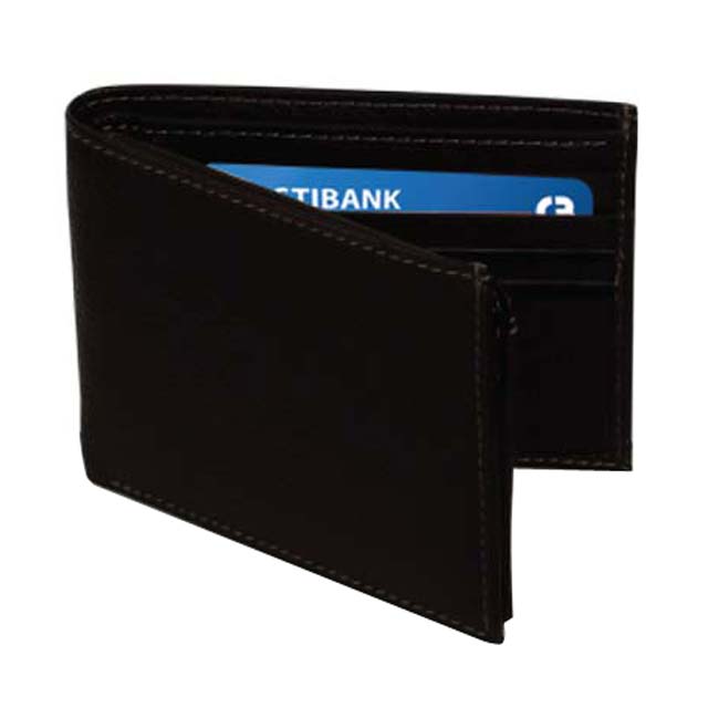 Custom Printed Santhome Genuine Leather Wallet | Exhibitions, Conferences, Corporate Events | Yalla Printing UAE