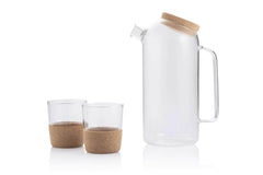 ZOSSEN – Hans Larsen Set of Glass Carafe with 2 Tumblers | Custom Packaging Printing | Free Design Support | Yalla Printing UAE