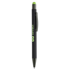 Custom Printed Vojens - Giftology Metal Soft - Touch Ballpen With Stylus - Stainless Steel | Logo Branding Corporate Gift | UAE Delivery | Yalla Printing UAE