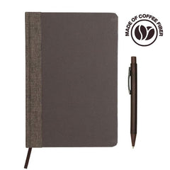 Pen Gift Sets – HELSINKI – Set of Coffee Notebook and Coffee Pen | Custom Packaging Printing | Free Design Support | Yalla Printing UAE