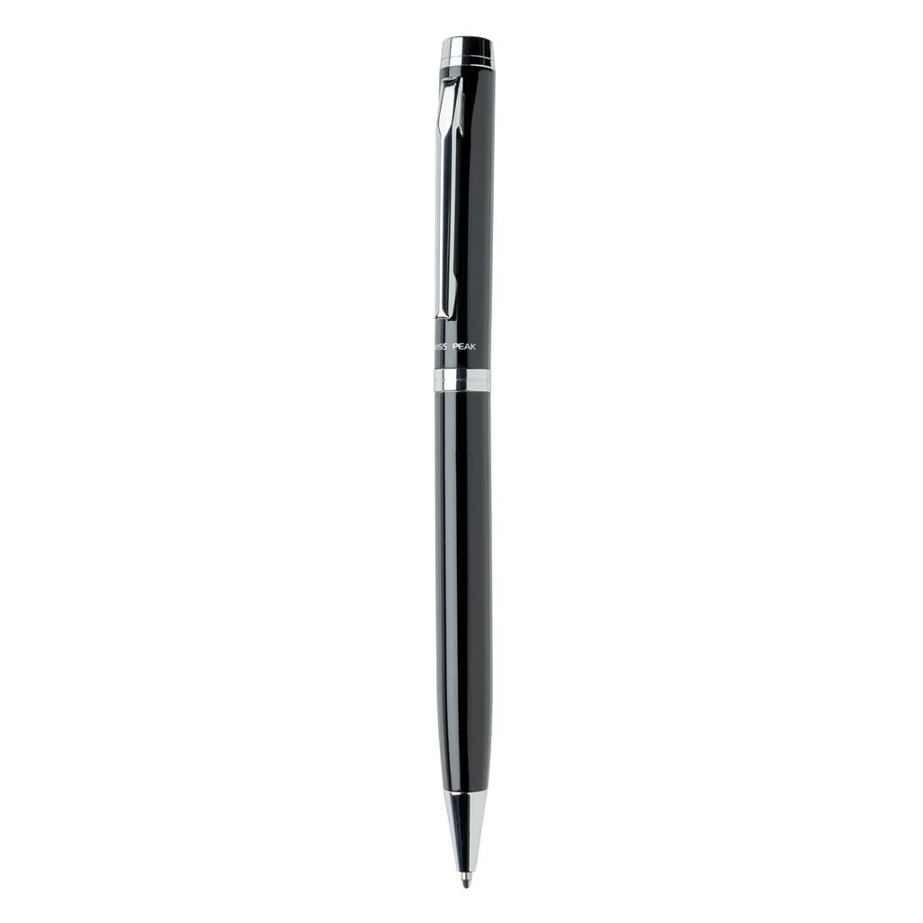 Custom Printed LUZERN - Swiss Peak Pen - Black