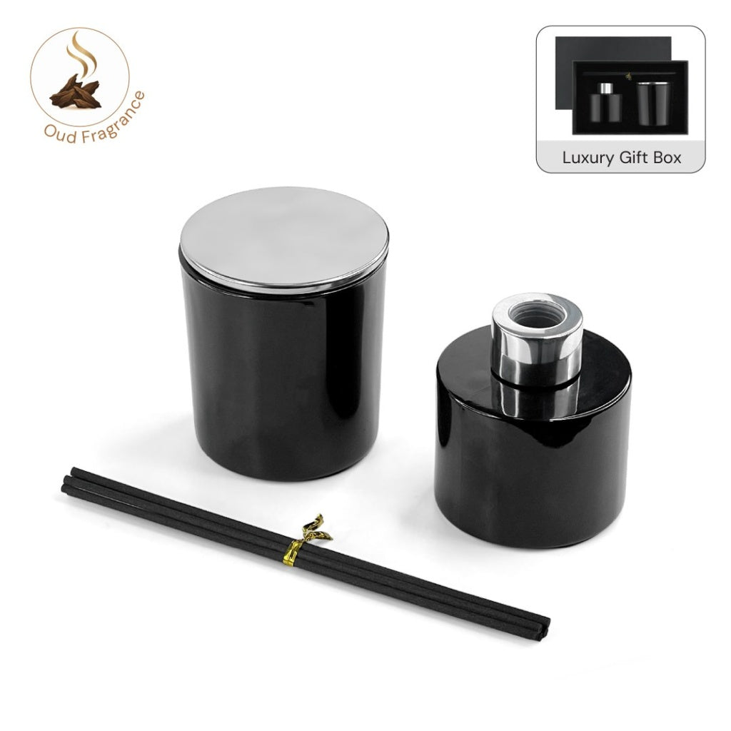 Custom Printed PROVENCE - Arabian Oud Scented Candle and Diffuser Set | Exhibitions, Conferences, Corporate Events | Yalla Printing UAE