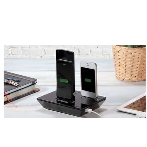 Custom Printed Idapt Dock Spain Desktop Charger - Portable Structure | Exhibitions, Conferences, Corporate Events | Yalla Printing UAE