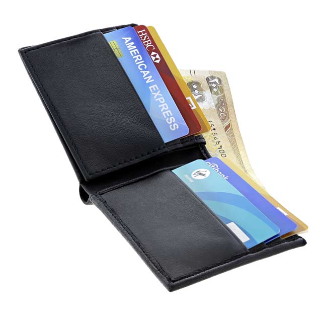 Custom Printed Giftology Genuine Leather Wallet – Personalized Giftology Genuine Leather Wallet | Yalla Printing, Dubai UAE