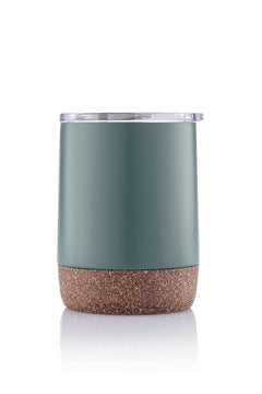 Custom Printed GOUDA - Hans Larsen Vacuum Mug With Cork Base - Green – Personalized GOUDA - Hans Larsen Vacuum Mug With Cork Base - Green | Yalla Printing, Dubai UAE