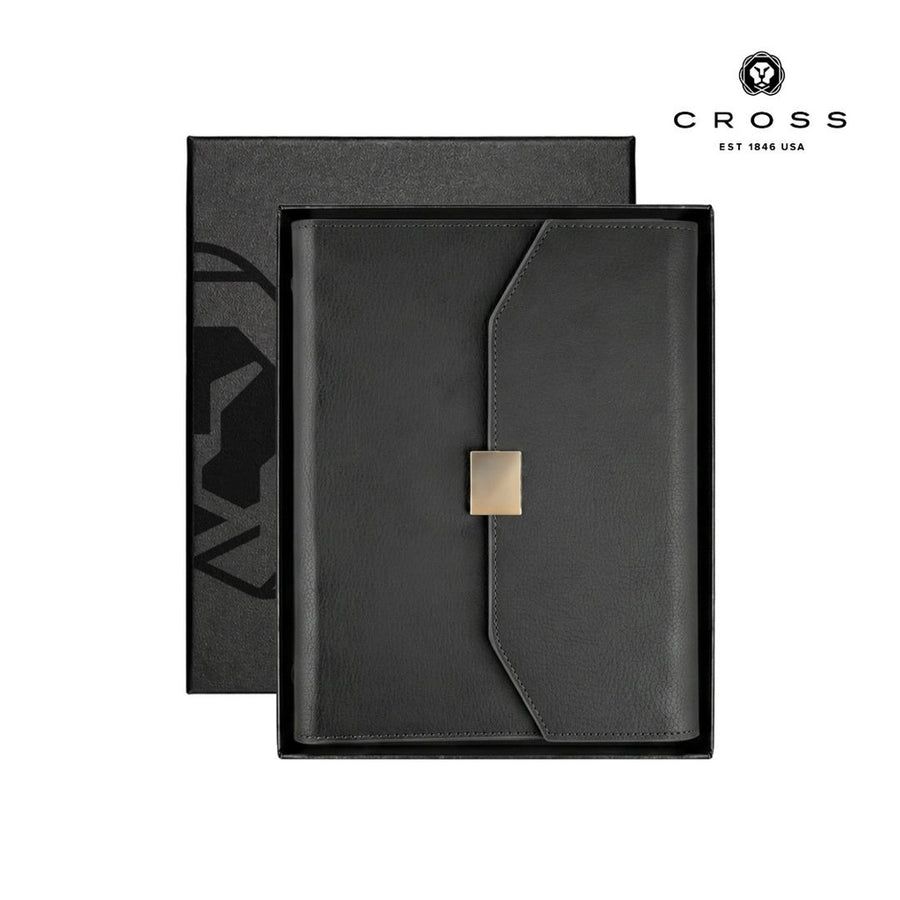 Custom Printed Cross® A5 Folio Organizer With Ring Binder - Black