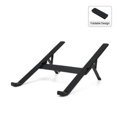 MALIN - @memorii Portable Aluminium Laptop Stand - Black