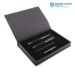 Custom Printed BLACK FOREST - UMA Gift Set of 2 Premium Mesh Metal Pens – Personalized BLACK FOREST - UMA Gift Set of 2 Premium Mesh Metal Pens | Yalla Printing, Dubai UAE
