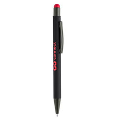 Custom Printed Vojens - Giftology Metal Soft - Touch Ballpen With Stylus - Stainless Steel | Logo Branding Corporate Gift | UAE Delivery | Yalla Printing UAE