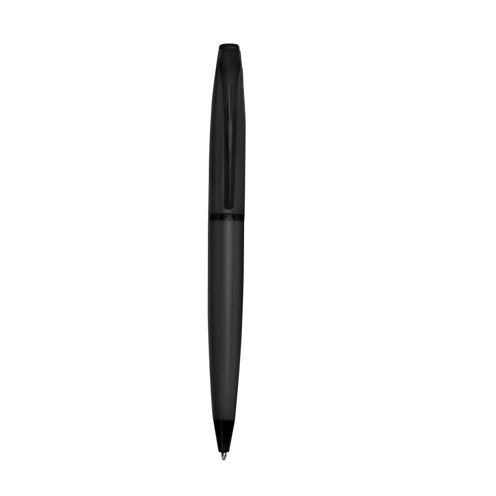 Custom Printed Mons - Twist Metal Ballpen Black - Stainless Steel | Logo Branding Corporate Gift | UAE Delivery | Yalla Printing UAE